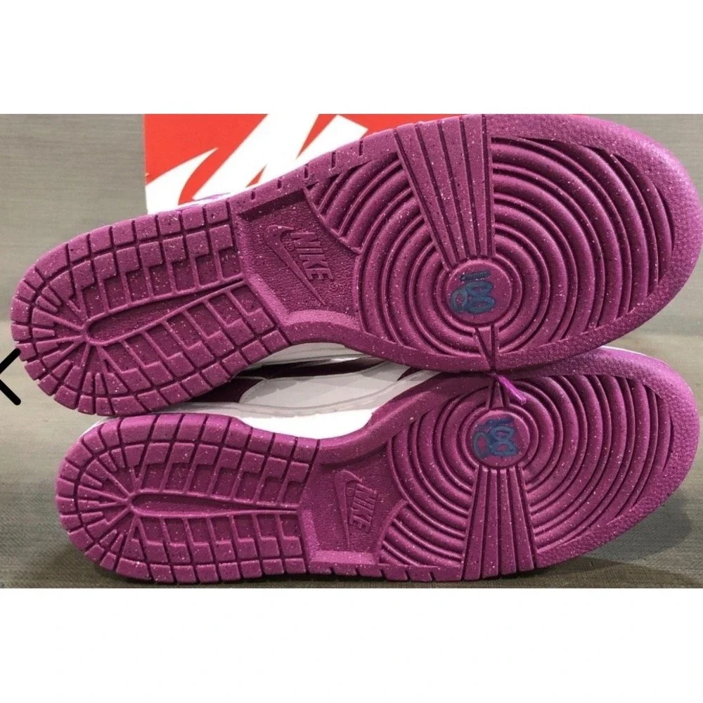 Nike Dunk Low Next Nature White Hot Fuchsia DD1873 110‎ Women's Size 11